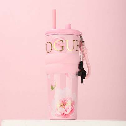 Large Capacity Thermal Mug, Water Cup With Straw, 316 Stainless Steel, Premium Ice Cup For Outdoor Use, Coffee