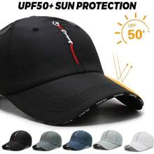 - Gorro deportivo de secado rpido, UPF 50+ bordado, ligero, proteccin, para hombres y mujeres, Cp13 - azul, One Size - inicial - Ver 6