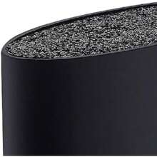 San Ignacio Bergner Soft Touch - Bloque Universal para Cuchillos (15,6 x 6,6 x 22 cm), Color Negro(default) - Multicolor - Ver 4