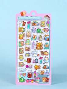 1张3D全息浮雕贴纸 - DIY手工时尚配饰 - 彩色 - 查看 8