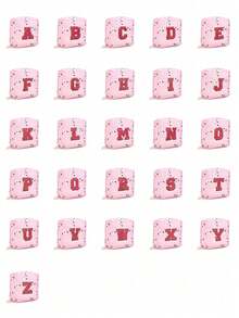 Tasche mit Buchstabenmuster zur Aufbewahrung von Damenbinden, Tampons-Aufbewahrungstasche, Damenbinden Reise-Aufbewahrungstasche, tragbare Kosmetiktasche für Lippenstifte, große wasserdichte Menstruationstaschen, tragbare Reise-Aufbewahrungstasche, Stifteetui, Münzbeutel, Geldbeutel für Frauen, zum Aufbewahren von Damenbinden und -einlagen, Kosmetikaufbewahrung, unverzichtbar für Frauen unterwegs