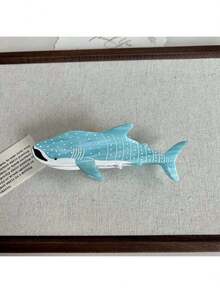 1 pièce Pince à cheveux en acrylique en forme de requin, baleine, animal marin. Cadeau de nouveauté unique, convient pour la Saint-Valentin. Accessoire pour cheveux de la série océanique. Élégantes pinces à cheveux mode pour femmes - Multicolore - Voir 18