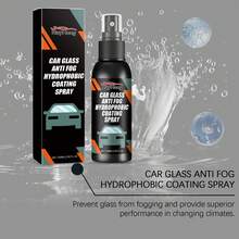 rayhong Limpiador de parabrisas y espejo retrovisor automotriz, elimina la suciedad, hidrofóbico, antivaho - Negro - Ver 8