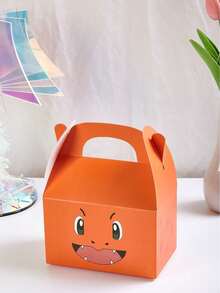 DOBBLE 8pcs/16pcs Candy Box, Cartoon Character Pattern Foldable Gift Bag, Suitable For Birthday Party, Holiday, Halloween, Christmas, Wholesale Event Supplies - Multicolor - View 9