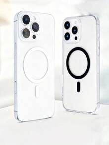 2pcs Metal Ring Wireless Charger, Compatible With Phones, Smartphone Accessories, Magnetic Stand, Phone Backings