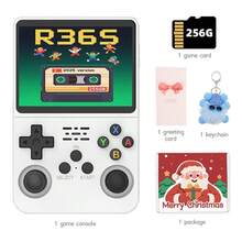 256GB R36S 复古掌上游戏机，Linux 系统，3.5 英寸 IPS 屏幕，便携式掌上视频播放器，绝佳圣诞礼物 - 彩色 - 查看 17