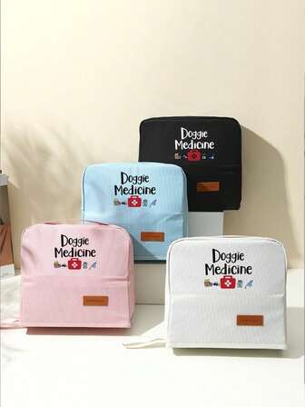 Medical Kit With Multiple Functions And Large Capacity, Capable Of Standing Upright And High-Value Storage Bag Divided Into Zones And Layers, Portable And Portable Multifunctional Toiletry Bag, Medicine Storage Bag,Capable Of Standing Upright Pencil Case, Suitable For Both Male And Female Students,The Perfect Gift For A Doctor Friend, A Household Essential.