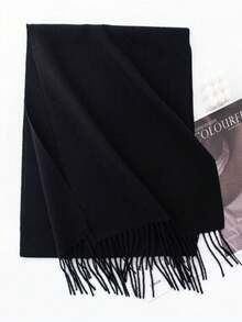 1pc Women's Solid Color Scarf, Cashmere Shawl, Luxurious & Soft, Suitable For Evening Gowns, Weddings, Bridesmaids, Valentine's Day Gift - DK152 100% Wool - View 11