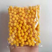 100个/包 什锦毛绒球，柔软蓬松，尺寸多样，适合手工制作和装饰 - 混色 - 查看 8