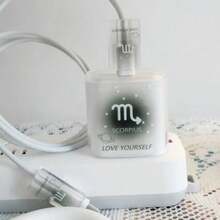 3-In-1 Transparent Zodiac Protective Case, Bite Protector & Cable Compatible With Apple 18W/20W Charger, TPU Soft Shell, Anti-Breakage - Multicolor - View 5