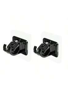 Thanh treo rèm và rèm tắm điều chỉnh hiện đại - Thanh kéo dài chịu lực cao, không cần khoan, thích hợp cho phòng tắm, tủ quần áo, cửa sổ, giá treo khăn - Phụ kiện trang trí nhà cửa bằng thép và nhựa cho phòng tắm. - trắng - Xem 13