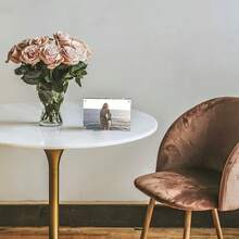 1/5 Packs Acrylic Photo Frames, 4*6 Inches, 1.57*2.36 Inches, Transparent Double-Sided, With Magnetic Acrylic Self-Standing Photo Frame, Suitable For Home And Office Decoration, Displaying Couple Photos, Wedding Table Cards, Valentine's Day Gifts - Clear - View 3