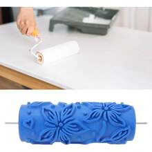 Rodillo de Goma para Arte Decorativo Dioche, Rodillo de Pintura Estampado de 5 Pulgadas, Rodillo de Goma para Pared, Sillas de Oficina, Muebles de Madera Viejos - 1 - Ver 5