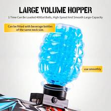 沙漠之鹰电动水弹枪 – 自动户外玩具枪，适合团队对战 – 生日、复活节、万圣节、感恩节等节日的完美礼物。（不含水弹） - 彩色 - 查看 4