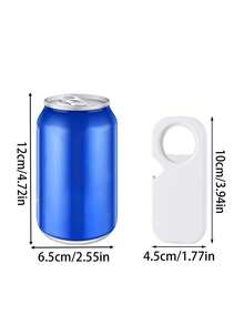 1pc Multi Functional Refrigerator Bottle Opener,3-In-1 Magnetic Bottle Opener & Can Opener,Soda Can Opener, Can Opener, Beer Opener, Portable Manual Bottle Opener, Suitable For Beverage Bottles, Beer Bottles, Soda Bottles, Pet Food Cans, Fruit Cans, Cans, Etc - Multicolor - View 11