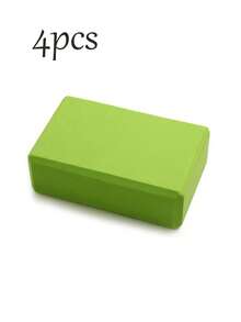 瑜伽砖 - 轻便、防臭、支撑性强的非乳胶EVA泡沫材质，表面柔软防滑，边缘斜切。适用于瑜伽、普拉提、冥想 - 可增强稳定性、平衡感、加深拉伸的瑜伽配件，也可作为健身垫、塑形垫、拉伸垫和普拉提垫使用。