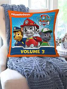 Paw Patrol Theme - Paw Patrol Hero Accessories: Cute Puppy Patrol Plush Throw Pillow, Suitable For Living Room, Sofa And Bedroom. Fluffy Gray Cartoon Archie Pillow, Soft And Comfortable Touch. A Perfect Gift For Friends And Family On Holidays And Parties. - Multicolor - View 10