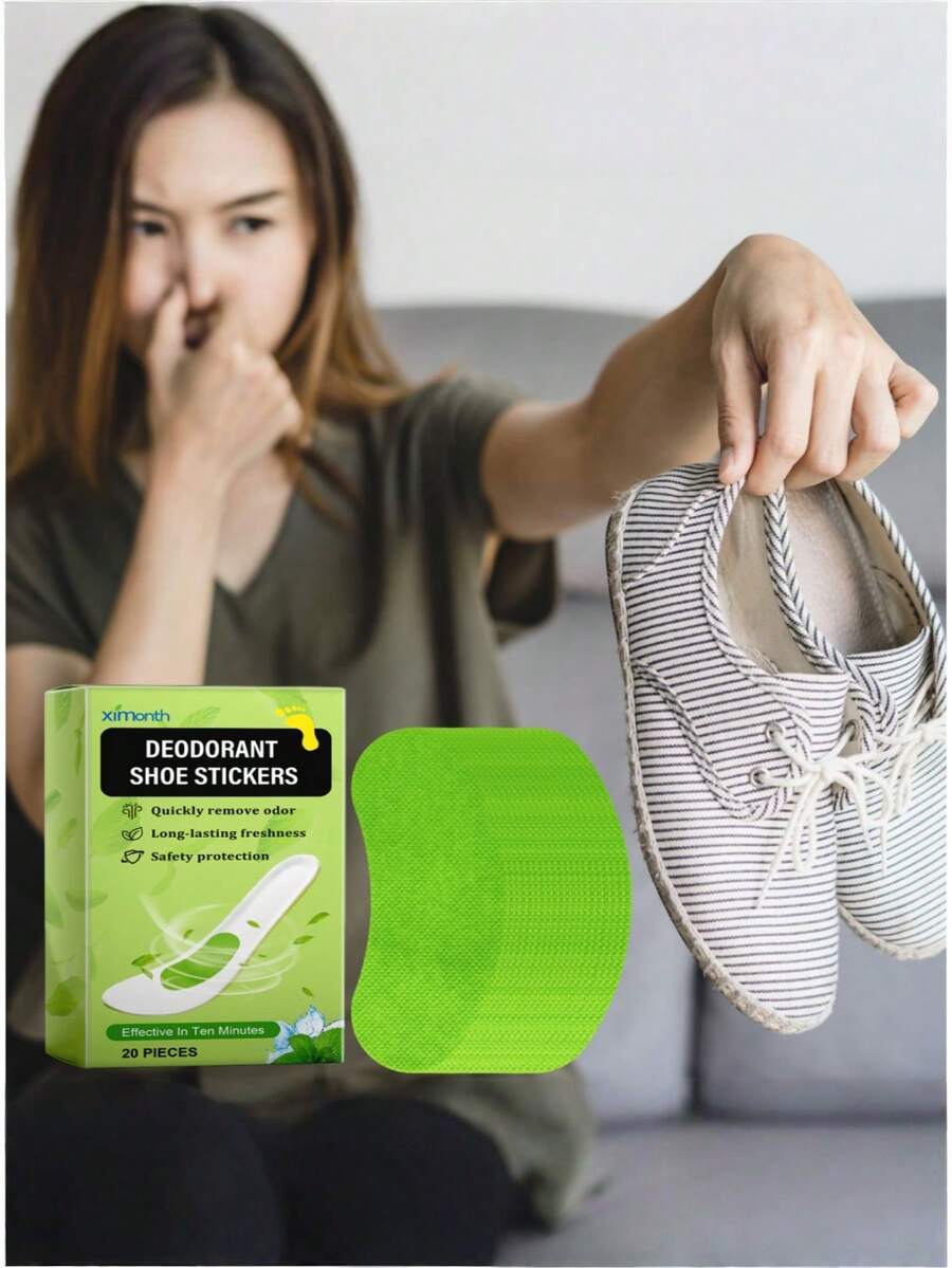 Shoe Deodorizer Pads - Absorb Sweat & Odor, Universal Fit For All Shoe Types, Material: Other, Commercial Cleaning, Household/All Shoes/All Users, Essential Shoe Care Item - Multicolor - View 1