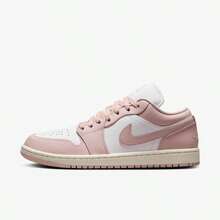 Nike Air Jordan Retro 1 Low SE Women's Casual Shoes Pinksicle/White/Black IV2446-684 | Low-Top Versatility, Everyday Wearable - 粉色 - 查看 1
