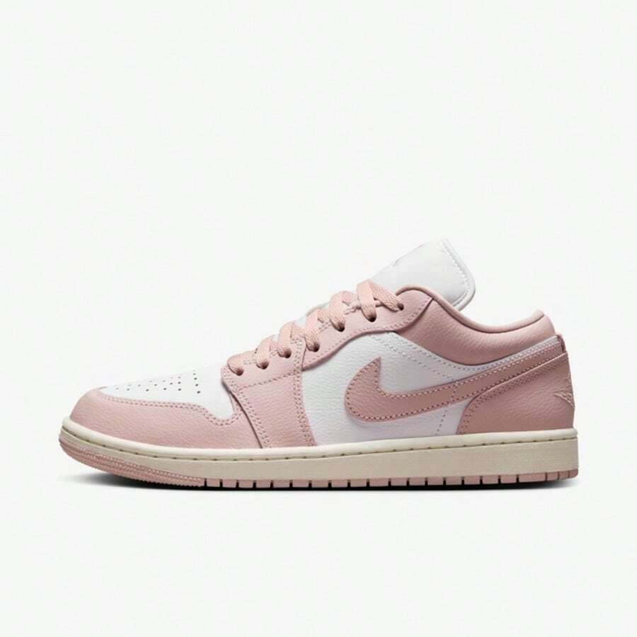Nike Air Jordan Retro 1 Low SE Women's Casual Shoes Pinksicle/White/Black IV2446-684 | Low-Top Versatility, Everyday Wearable - 粉色 - 查看 1