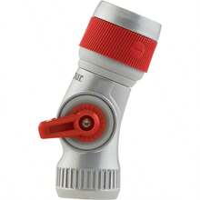 Pro - Boquilla de manguera de 3 patrones con agarre aislado, boquilla de manguera resistente para riego y limpieza - Utilidad - Ver 4