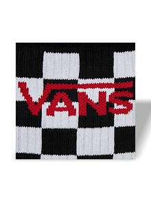 Vans 经典款男士运动袜，透气轻便，弹性好，易洗，适合各种运动、户外和日常穿着，黑白两色可选，货号：VN000F0XY281 - 黑色/白色 - 查看 5