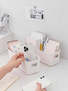 10 piezas Cajas de almacenamiento de plástico, cajas de almacenamiento multiusos para ropa interior, calcetines, joyas, collares, artículos de papelería, organización del hogar y la cocina, divisores de cajones para accesorios de ropa