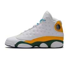 Basketball Shoes Black And White Panda Men's Shoes New Year Navy Blue Obsidian High-Top Sports Shoes - 白紅灰 - 查看 11