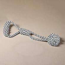 7 Stück strapazierfähiges interaktives Hundeleine Spielzeug, geeignet für Besitzer-Haustier Spielzeit, kaubares verknotetes Design, multifunktionale Innen-/Außen Zahnpflege Kauleine für große, mittlere und kleine Hunde - Verschiedenfarbig - Übersicht 15