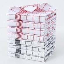 1/2/4 / 6 / 12pcs Dish Towels, Abrasive Cloth Polyester Material Suitable For Kitchen, Restaurant Cleaning, Can Also Be Used For Gifts - Multicolor - View 6