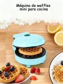 Máquina de waffles, horno para hogar, máquina de panqueques, horno para pasteles, sándwiches y desayunos Máquina de waffles, horno para hogar, máquina de panqueques, horno para pasteles, sándwiches y desayunos.     Mini Wafflera Maker Para Cocina Individuales Waffle/Gofres/Hash Browns/ Keto Chaffles/Biscuit Pizzas, 350W, 4in, Superficies Antiadherentes, Estación De Comidas Para Mañana Portable mini breakfast machine, waffle maker, automatic dinner party, household multi-functional portable electric baking pan, light food machine.   JK Máquina de planchar de la máquina para hacer gofres .   Mini Gofrera Fácil de Limpiar con Revestimiento Antiadherente - Libre de BPA, Sartén Redonda para Gofres de 110V para Desayunos Perfectos en Casa.  MOREBEAUTY Mini Máquina de Gofres de 10.16 cm con Superficie Antiadherente y Calentamiento Rápido - Plancha de Gofres Compacta Adecuada para Dormitorios, Apartamentos, Familias - Solo Añade Masa, Máquina de Desayuno Portátil para Gofres Individuales - Celeste - Ver 3
