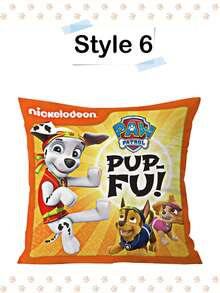 Paw Patrol Theme - Paw Patrol Hero Accessories: Cute Puppy Patrol Plush Throw Pillow, Suitable For Living Room, Sofa And Bedroom. Fluffy Gray Cartoon Archie Pillow, Soft And Comfortable Touch. A Perfect Gift For Friends And Family On Holidays And Parties. - Multicolor - View 17