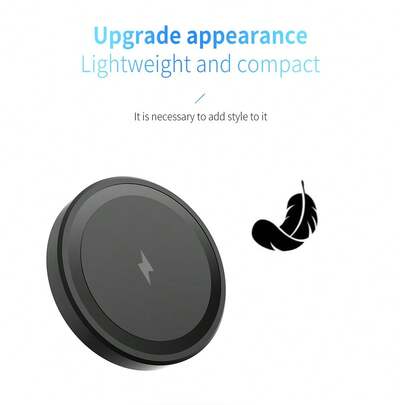15W Magnetic Wireless Charger, Fast Charging Pad Compatible With IPhone 17/16/15/14/13/12 Series And 3/2/Pro Magnetic Charging Board