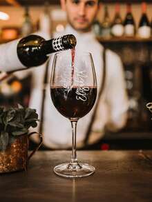 Personalized Photo Wine Glass - Customizable Etched/Engraved With Your Photo And Text, Elegant Couple Champagne Flutes, Suitable For Wedding, Anniversary, Valentine's Day - Durable Glass Material - Perfect Gift For Her/Him - Collectible Barware, Gift For Wine Lovers, Anniversary Gift, Engraved Design, Premium Glassware, Anniversary Couple, Best Christmas Gift - Multicolor - View 8