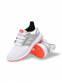 Adidas Giày chạy bộ Ultimashow nam thoáng khí thấm hút mồ hôi nhẹ độ đàn hồi tốt chắc chắn dễ giặt đa năng thể thao ngoài trời chạy bộ hàng ngày đi học màu xám/trắng IG6550 - Xám/trắng - Xem 2