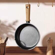 1 Juego de Utensilios de Cocina Antiadherentes de Alta Calidad en Negro, que incluye Sartén, Olla para Sopa, Sartén Plana, Apto para Cocina de Inducción y Compatible con Todas las Estufas