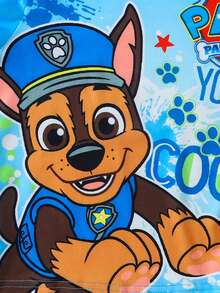 Paw Patrol 两件套汪汪队立大功男童睡衣套装，可爱卡通狗狗印花蓝绿色圆领长袖T恤和抽绳长裤，男童休闲睡衣，适合日常穿着和作为圣诞礼物 - 藍色 - 查看 4