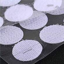 1000 chiếc/500 cặp Băng keo dán hai mặt bằng nylon tự dính, đường kính 1/1,5/2cm, thích hợp để may vá, chụp ảnh, gia đình, sửa chữa, đen trắng, đồ dùng học tập cho năm học mới, văn phòng, 2 chiếc/1 cặp - 1000 chiếc 500 cặp - Xem 7