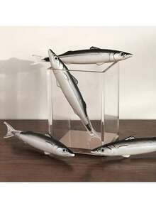 引人注目的趣味鱼形圆珠笔 - 适合作为学校、办公室和派对礼物 - 独特的海洋主题文具礼品，创意学生礼物 - 彩色 - 查看 7