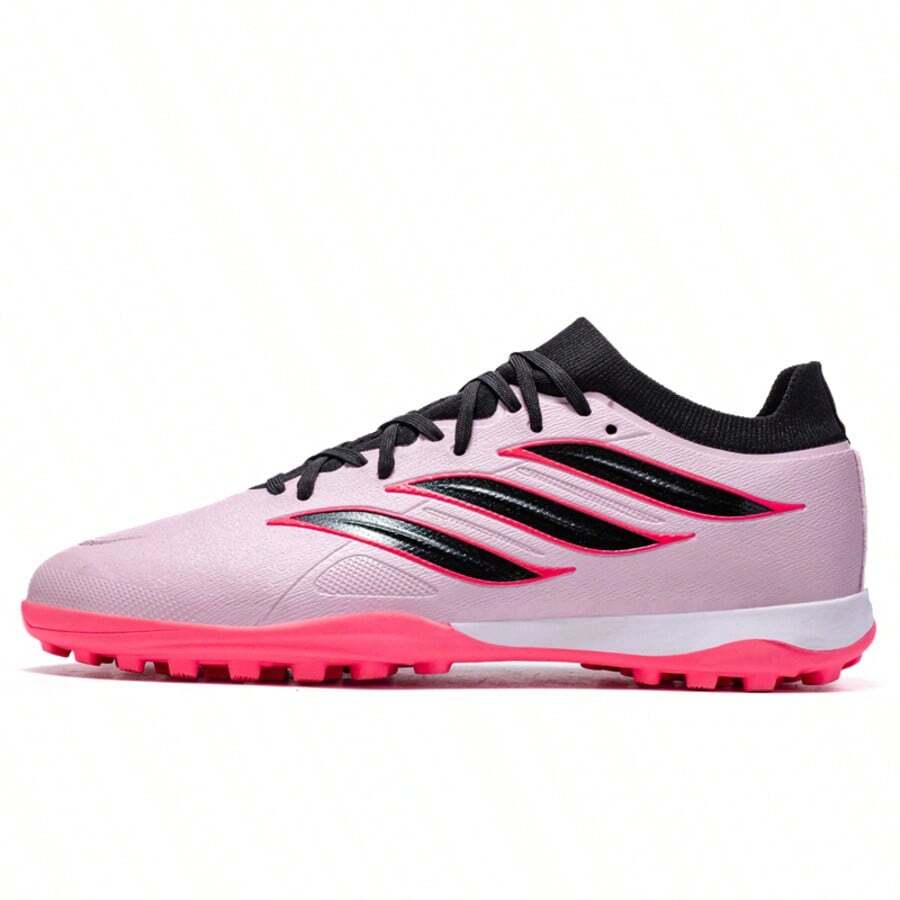 Zapatos de fútbol ligeros y antideslizantes, zapatos de fútbol, zapatos de entrenamiento - Rosa - Ver 1