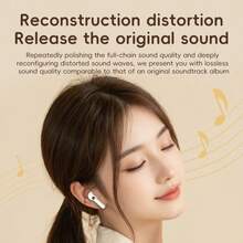 Lenovo Earbuds EA230p Bluetooth 5.4 Wireless Earphones Semi-In-Ear HD Stereo With Mic - one-size - View 4