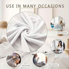 Give Me The Most Beautiful Gift For My Mom - A Blanket, With A Retro And Warm Style,Super Soft Flannel Printed  Blanket,As Birthday Gifts, Family, Wedding, Souvenir Blankets, Polyester Blankets Suitable For All Seasons, Washable, Machine Washable, Lightweight, Breathable, Comfortable, Warm, Unique, 280gsm For Him, Her Personalized Ideal Gifts For Her, Perfect Nap, Camping, Travel, Home, Daily Life, Office Decoration, Birthday, Anniversary, Valentine's Day, Thanksgiving, Christmas, Halloween, Mother's Day, Wedding, New Year Gifts ,Sofa,Bed,Car,Bedroom,Living Room,Office,  Outdoor Camping, Beach,Wall Decoration - 多色10 - 查看 10