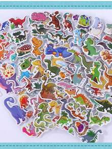 8 pièces/set Autocollants gonflés 3D, astronaute de bande dessinée, satellite, soucoupe volante, station spatiale, autocollants décoratifs DIY, récompenses pour étudiants, cadeau pour fête de vacances, styles aléatoires