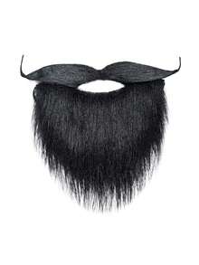 1pc Defined Bull Horn, Available In Black And Brown Colors, Suitable For Halloween Party Costume, Role Play Props, Bachelor Party, Holiday Party