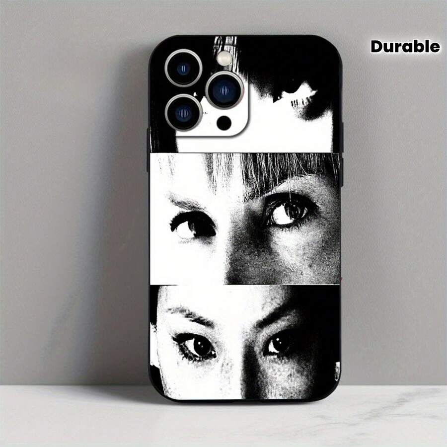 Elige esto para funda de hecha de TPU en negro, con un diseño de caricatura, a prueba de golpes y duradera. para 11/ 12/ 13/ 14/ 15/ 16 Pro Max, Funda Duradera, Cubierta Antigolpes, Funda Artística, Cubierta de Teléfono de Moda, Funda Resistente a Impactos, Cubierta de Alta Calidad, Protector de Smartphone, Cubierta de , Amantes de Gadgets, Jóvenes Adultos - Mezcla de colores - Ver 1