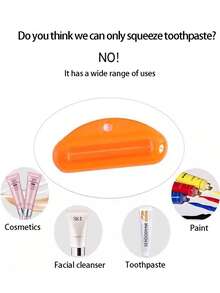 2pcs Toothpaste Squeezer, Toothpaste Dispenser, Hand Cream Squeezer, Manual Tube Roller For Toothpaste, Face Wash, Hand Cream - Multicolor - View 7