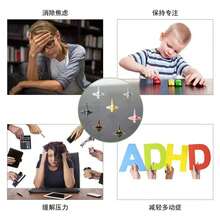 1pc Stainless Steel Movie Spinning Top Toy, Helps Relieve Stress, Adds Entertainment - Black - View 6