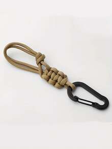 1pc Outdoor Handmade Adjustable Multi-Function Water Bottle Clip, Water Bottle Hanger, Umbrella Rope, Hat Clip, Universal For Bottled Water Keychain - Multicolor - View 11