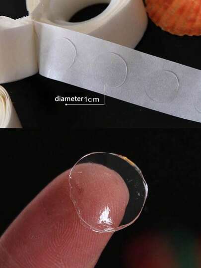 100pcs/Roll Balloon Glue Dots, Suitable For Balloon Accessories, Balloon Dots, Birthday Wedding Party Balloon Glue Stickers, Balloon Arch Stand