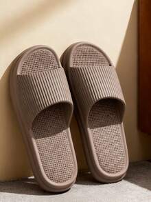 Spring To Summer New Arrival Unisex EVA Home Slippers, Fashionable Simple Style, Soft Lightweight Breathable Material, Non-Slip Anti-Odor Quick Dry Quiet, Indoor Outdoor Wear Men Slides, Shower Shoes - Multicolor - View 27